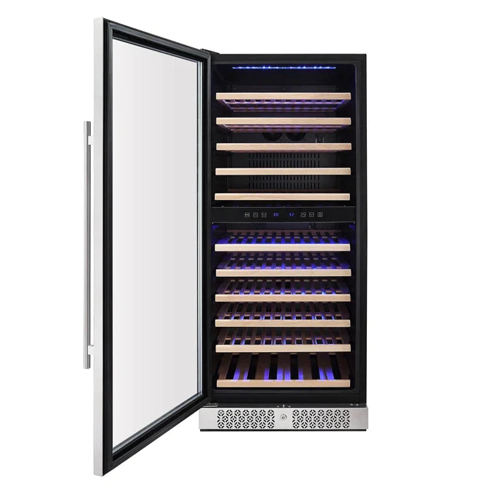 Empava 24" 116 Bottle Dual Zone Wine Cooler, EMPV-WC06D Empava