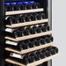 Empava 24" 116 Bottle Dual Zone Wine Cooler, EMPV-WC06D Empava