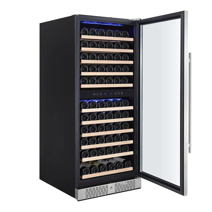 Empava 24" 116 Bottle Dual Zone Wine Cooler, EMPV-WC06D Empava