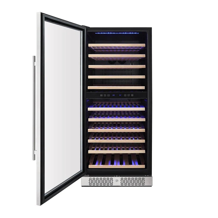 Empava 24" 116 Bottle Dual Zone Wine Cooler, EMPV-WC06D Empava