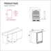 Empava 24" 140 Can Beverage Cooler, EMPV-BR02S Empava
