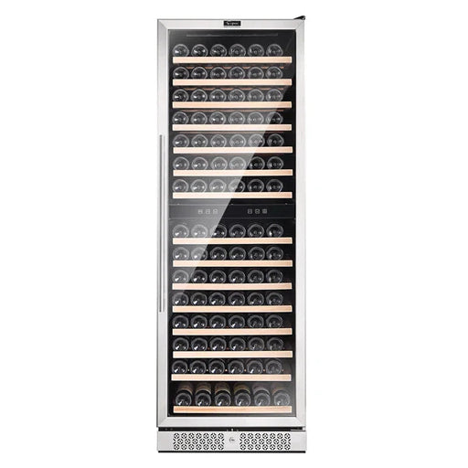 Empava 24" 160 Bottle Dual Zone Wine Cooler, EMPV-WC08D Empava