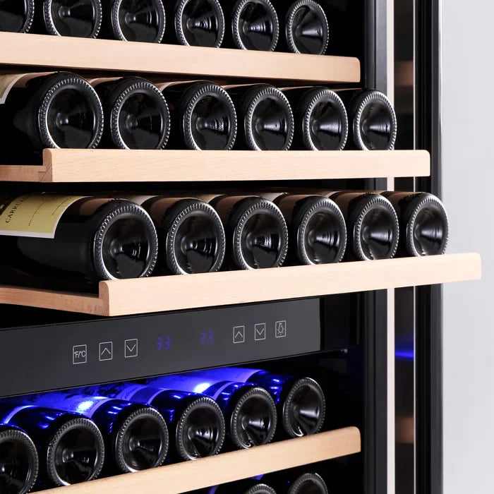 Empava 24" 160 Bottle Dual Zone Wine Cooler, EMPV-WC08D Empava