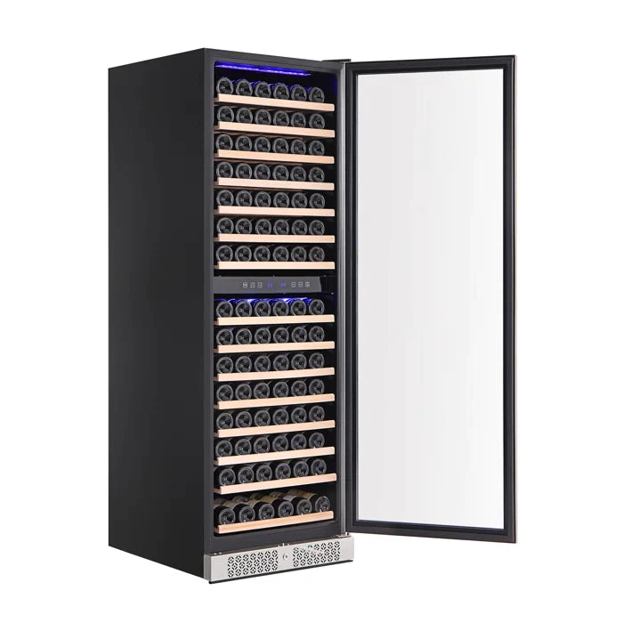 Empava 24" 160 Bottle Dual Zone Wine Cooler, EMPV-WC08D Empava