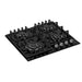 Empava 24" Built-In Cooktop with 4 Gas Burners in Black, EMPV-24GC28 Empava