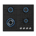 Empava 24" Built-In Cooktop with 4 Gas Burners in Black, EMPV-24GC28 Empava