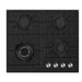 Empava 24" Built-In Cooktop with 4 Gas Burners in Black, EMPV-24GC28 Empava