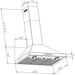 Empava 3-Appliance Package - Empava 30" Air Fry Electric Oven, Empava 30" Cooktop, Empava 30" Wall Mount Range Hood, AP-EMPV-30WO04 Empava