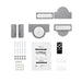 Empava 30" 500 CFM Ultra Slim Ducted Under Cabinet Range Hood, EMPV-30RH13 Empava