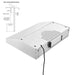 Empava 30" 500 CFM Ultra Slim Ducted Under Cabinet Range Hood, EMPV-30RH13 Empava