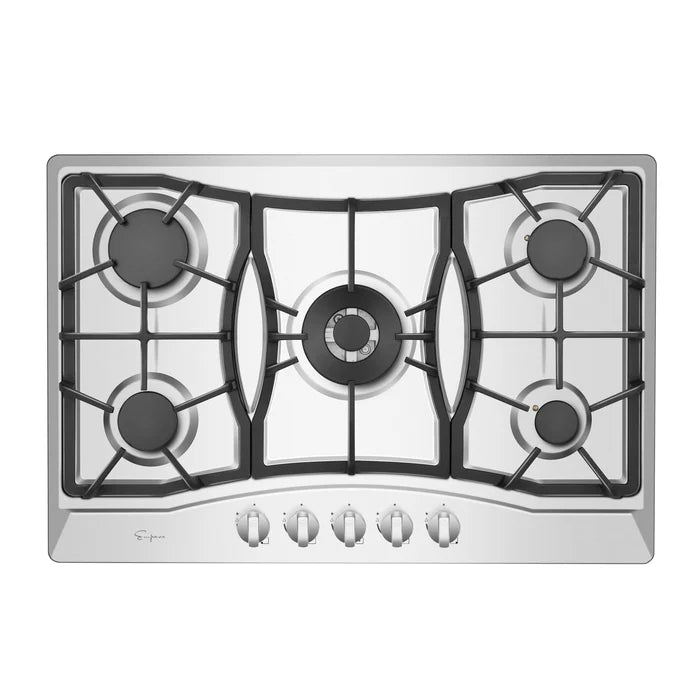 Empava 30" Stainless Steel Built-In Cooktop with 5 Gas Burners, EMPV-30GC21 Empava
