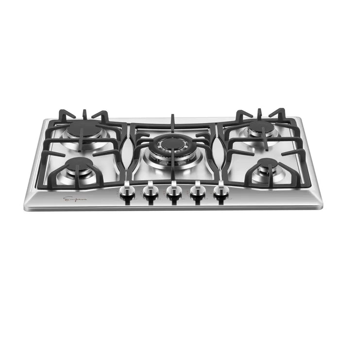 Empava 30" Stainless Steel Built-In Cooktop with 5 Gas Burners, EMPV-30GC21 Empava