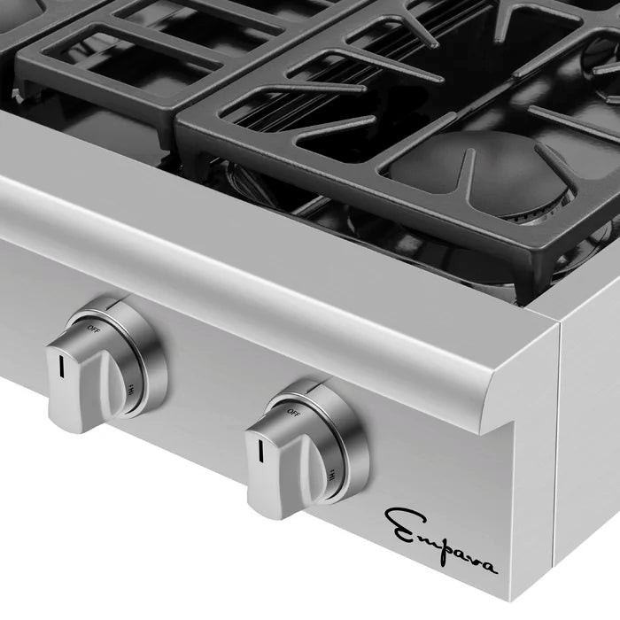 Empava 30" Built-In Natural Gas Cooktop with 4 Burners, EMPV-30GC30 Empava