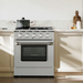 Empava 30" Slide-In Single Oven Natural Gas Range with 4 Burners - 4.2 cu. ft., EMPV-30GR03 Empava