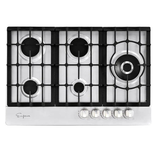 Empava 30" Stainless Steel Built-In Cooktop with 5 Gas Burners, EMPV-30GC38 Empava