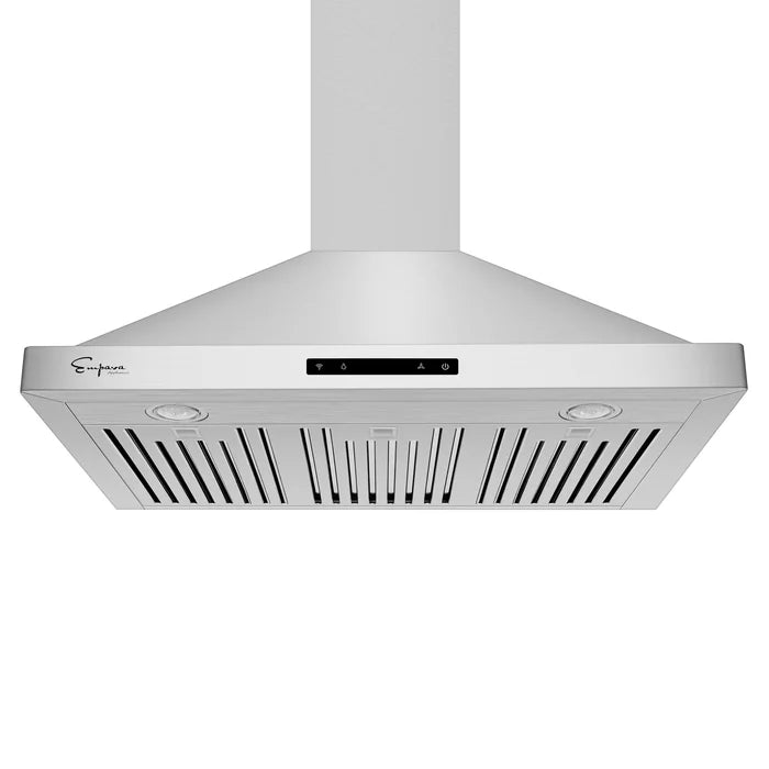 Empava 36" 380 CFM Wall Mount Range Hood in Stainless Steel, EMPV-36RH04 Empava