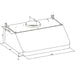 Empava 36" 500 CFM Ducted Under Cabinet Range Hood in Stainless Steel, EMPV-36RH02 Empava