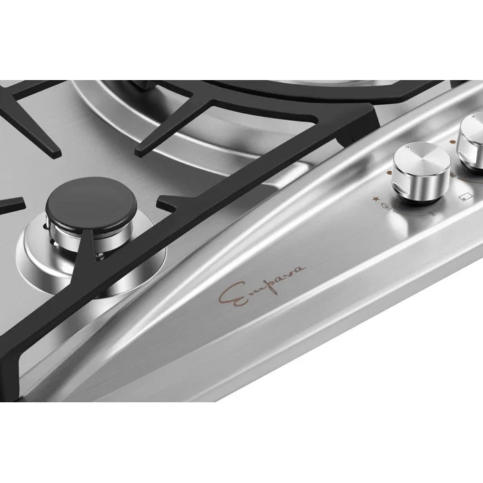 Empava 36" Stainless Steel Built-In Cooktop with 6 Gas Burners, EMPV-36GC22 Empava