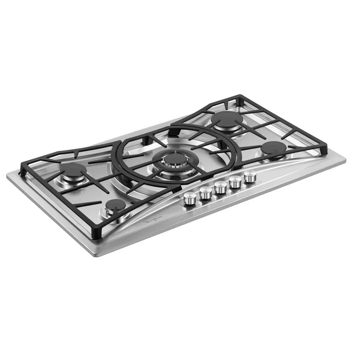 Empava 36" Stainless Steel Built-In Cooktop with 6 Gas Burners, EMPV-36GC22