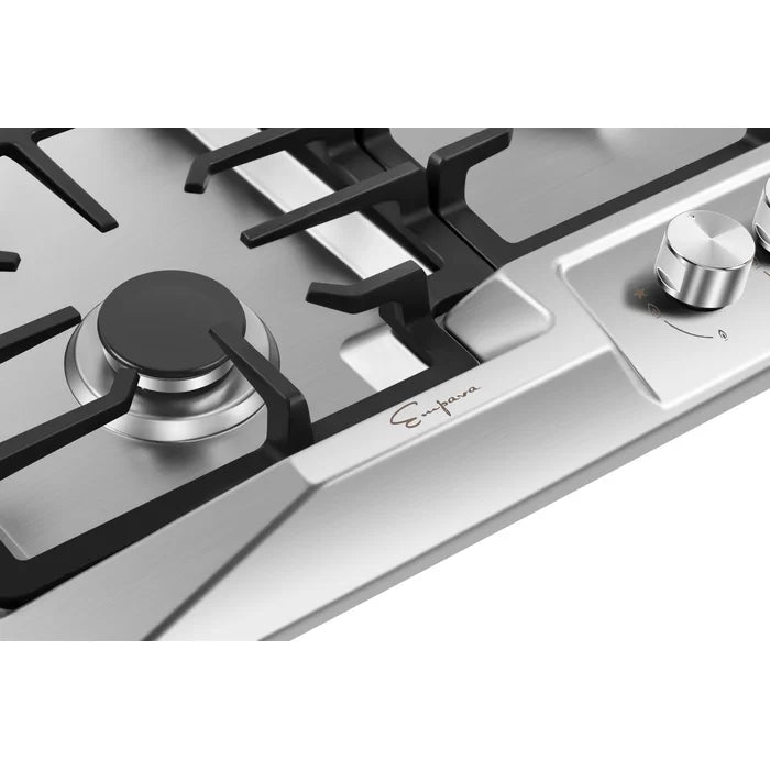 Empava 36" Stainless Steel Built-In Cooktop with 5 Gas Burners, EMPV-36GC23 Empava