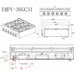 Empava 36" Built-In Natural Gas Cooktop with 6 Burners, EMPV-36GC31 Empava