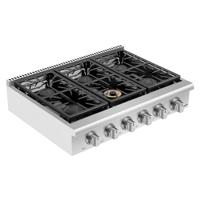 Empava 36" Built-In Natural Gas Cooktop with 6 Burners, EMPV-36GC31 Empava