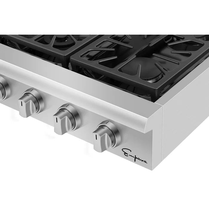 Empava 36" Built-In Natural Gas Cooktop with 6 Burners, EMPV-36GC31 Empava