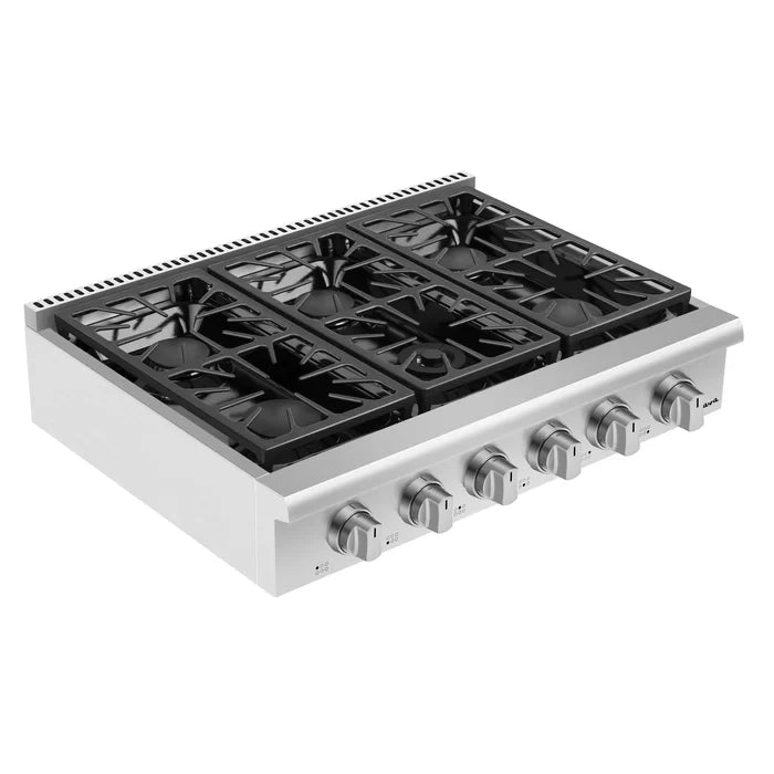 Empava 36" Built-In Natural Gas Cooktop with 6 Burners, EMPV-36GC31 Empava