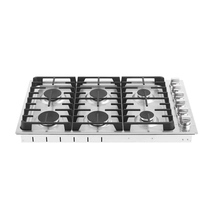 Empava 36" Stainless Steel Built-In Cooktop with 6 Gas Burners, EMPV-36GC34 Empava