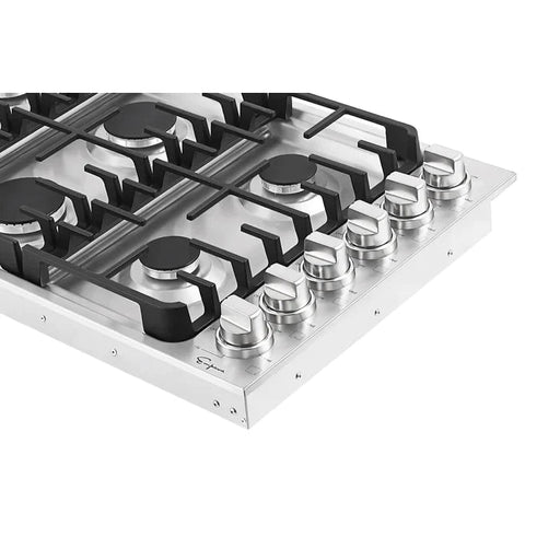 Empava 36" Stainless Steel Built-In Cooktop with 6 Gas Burners, EMPV-36GC34 Empava