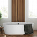 Empava 59" Freestanding Soaking Bathtub, EMPV-59FT1505 Empava