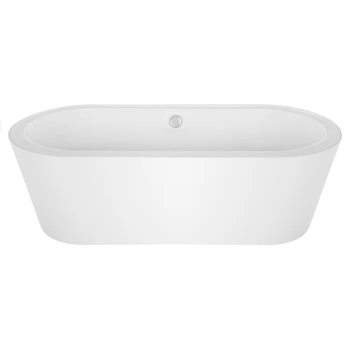 Empava 59" Freestanding Soaking Bathtub, EMPV-59FT1505 Empava
