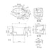 Empava 59" Freestanding Japanese Style Soaking Bathtub with Reversible Drain (EMPV-59JT011) Empava