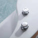 Empava 59" Freestanding Round Whirlpool Bathtub with with Right Drain, EMPV-59JT005 Empava