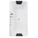Empava 67" Freestanding Whirlpool Acrylic Bathtub with Faucet, EMPV-67AIS03 Empava