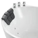 Empava 67" Freestanding Whirlpool Bathtub with Faucet, EMPV-67AIS07 Empava