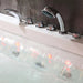 Empava 67" Modern Alcove Combination Massage Thermostatic LED Bathtub with Left Drain, EMPV-67JT351LED Empava