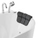 Empava 71" Freestanding Oval Whirlpool Bathtub with Faucet, EMPV-71AIS08 Empava
