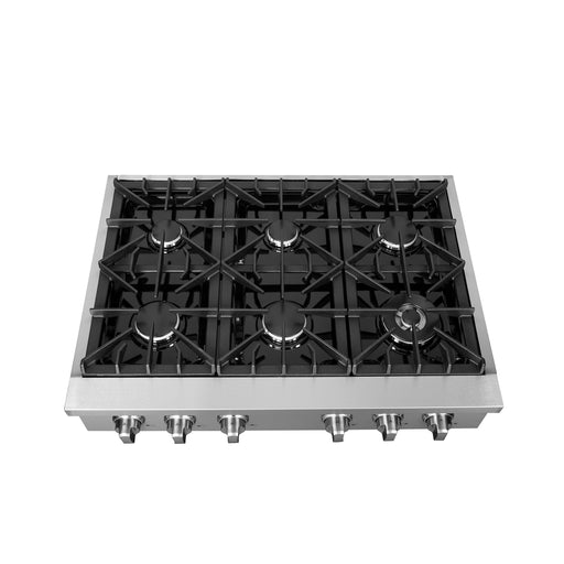FORNO 36" Lseo Gas Cooktop With 6 Burners FCTGS5737-36 FORNO