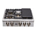 FORNO 30″ Gas Rangetop ALTA QUALITA Pro-Style 5 Sealed Brass Burners - FCTGS5751-30 FORNO