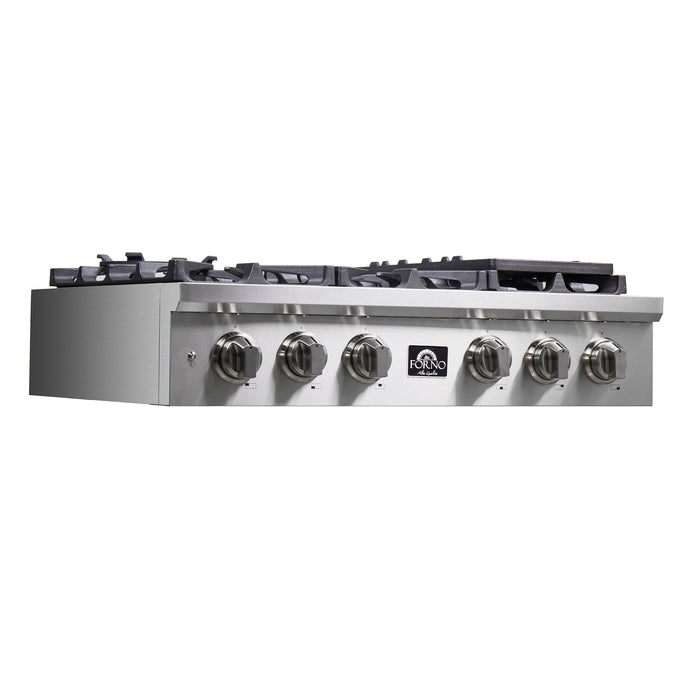 FORNO 36" Spezia Gas Cooktop With 6 Burners FCTGS5751-36 FORNO