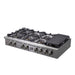Forno Spezia 48-Inch Gas Rangetop, 8 Burners, Wok Ring and Grill/Griddle in Stainless Steel FCTGS5751-48 FORNO