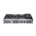 Forno Spezia 48-Inch Gas Rangetop, 8 Burners, Wok Ring and Grill/Griddle in Stainless Steel FCTGS5751-48 FORNO