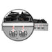 Forno Spezia 48-Inch Gas Rangetop, 8 Burners, Wok Ring and Grill/Griddle in Stainless Steel FCTGS5751-48 FORNO