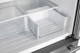 FORNO 31" Gallipoli 17.5 Cu Ft French Door Refrigerator with Ice Maker in Stainless Steel With Built-in Style Grill And Trim - FFFFD1974-35SG FORNO