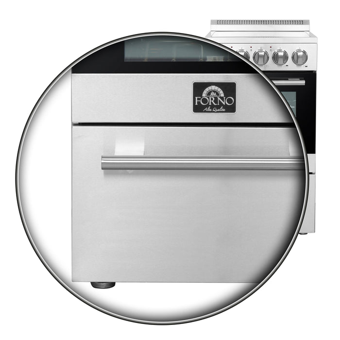 Forno 20″ Pallerano Pro-Style Electric Range with 4 Electric Burners Electric Range with 4 Element Burners - FFSEL6052-20 FORNO
