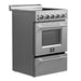 Forno 24″ Loiano Electric Range with 4 Electric Burners - FFSEL6069-24 FORNO