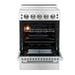 Forno 24″ Loiano Electric Range with 4 Electric Burners - FFSEL6069-24 FORNO