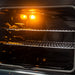 Alta Qualita 30-Inch Gas Range with 4 Burners & Temperature Gauge in - specifications diagram