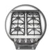 Forno 24″ Breno Gas Range with 4 Sealed Burners - FFSGS6272-24 FORNO